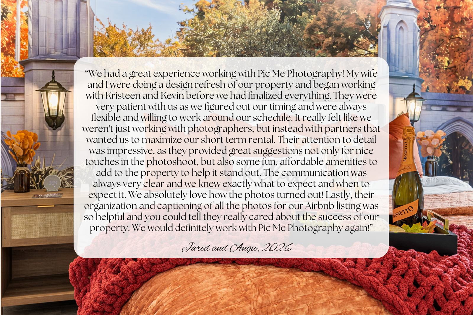 Pic Me STR Photography client testimonial